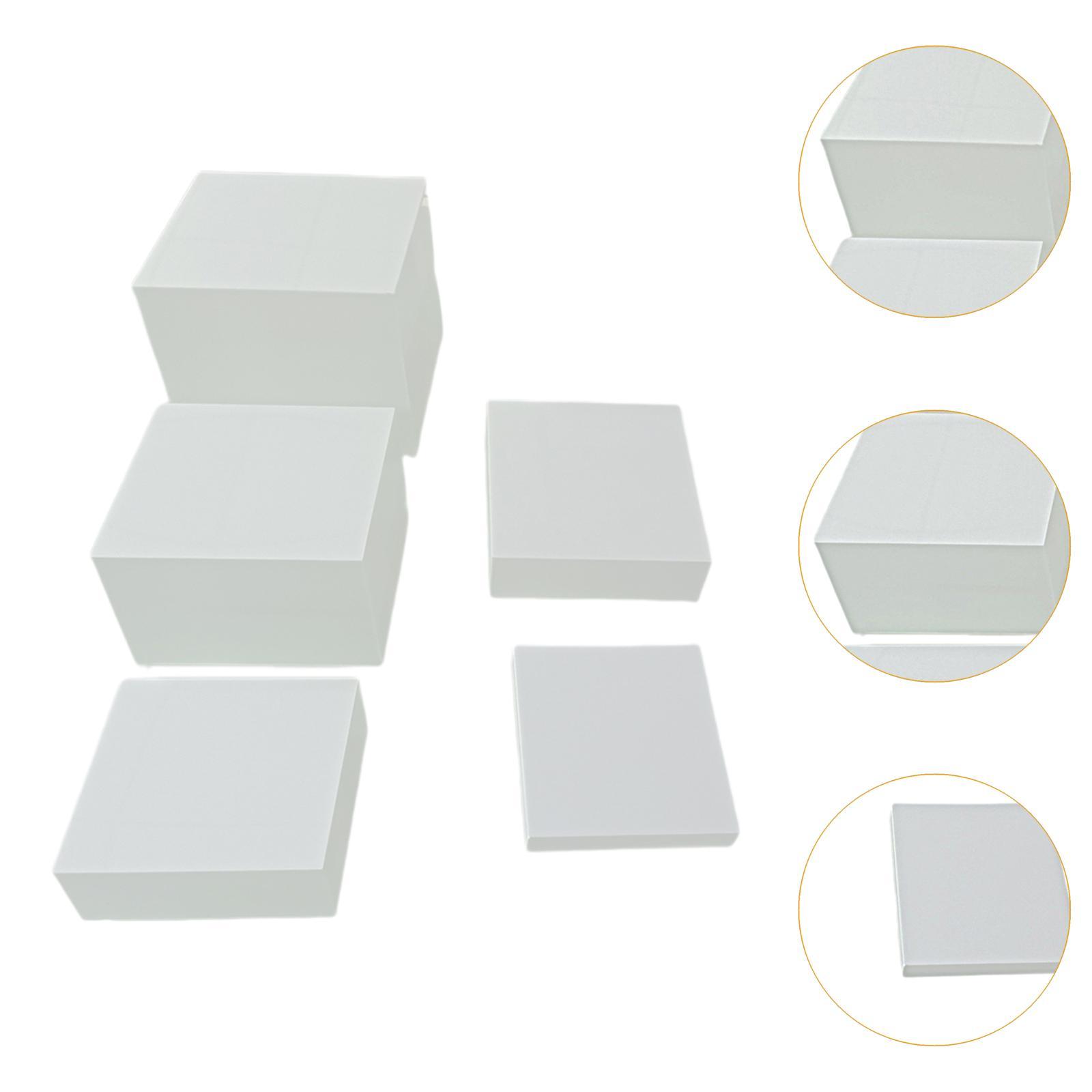 Display Risers Set - Stackable Buffet Riser and Stands for