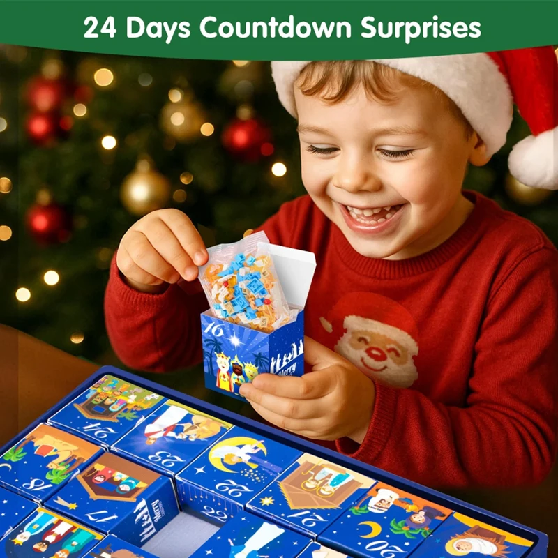 2026 Christmas Advent Calendar - Building Block Mini ulasan dan harga